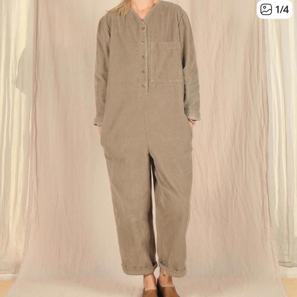 Beaumont Organic Corduroy Jumpsuit